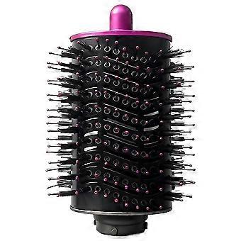 Smoothing Comb Air Nozzle compatible with Attachment Volumizing Brush Hot Air Brush Heated Oval Brush Rose Red