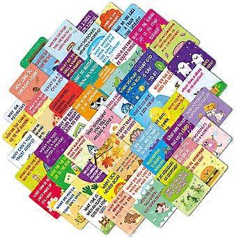 Lunchbox Joke Cards for Kids with 180Pcs Funny Questions and Games