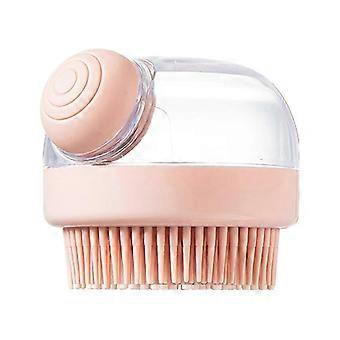 Scalp Massager Shampoo Brush with Soft Silicone Bristles for Deep Cleansing & Dandruff Removal