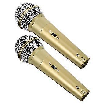 Fake Microphone Props Plastic Simulation Models for Cosplay and Party 4Pcs