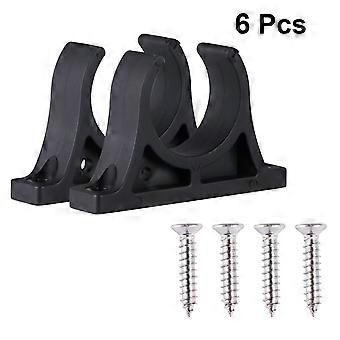 2 Stück Paddelclips für Kajakhalterung Zubehör Kajakzubehör Ständer Nylon-Rohrclips