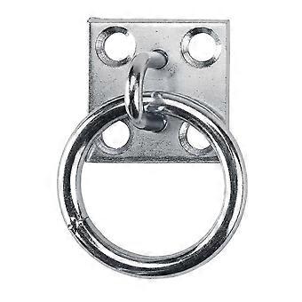 Metal Horse Stall Tie Ring with Rust Proof Plating