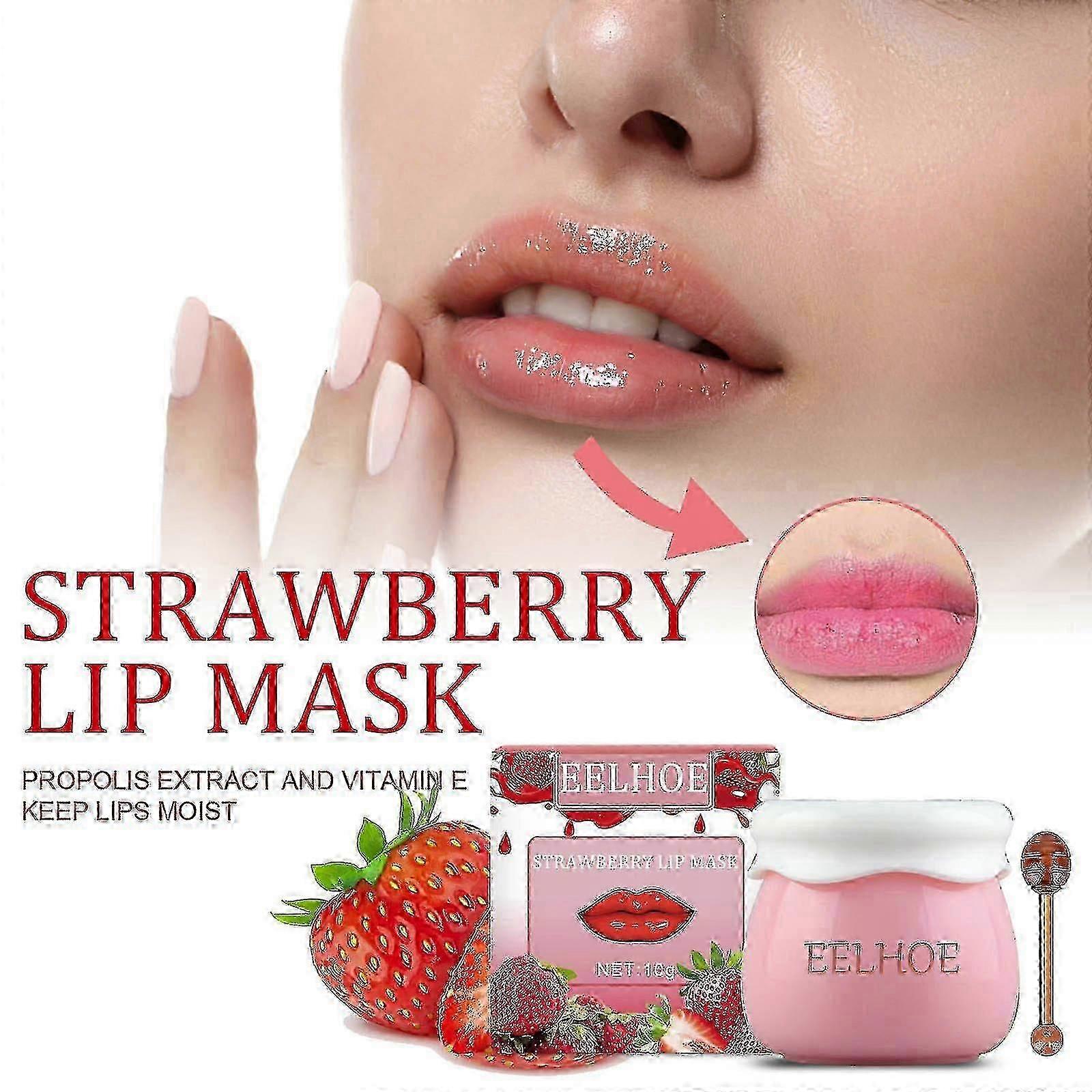 Erdbeer Lippen Mas