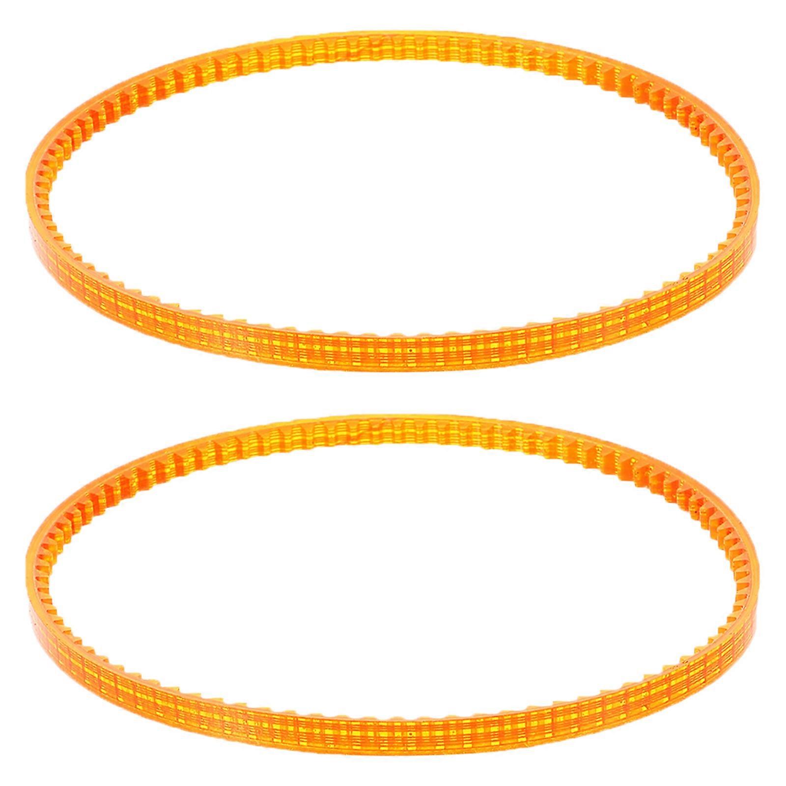 Orange Marshmallow Machine Belts for Cotton Candy Maker with 10Pcs Reusable Set