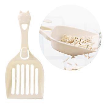 Pelle à litière en plastique pour chat blanc, outil de nettoyage pour animaux de compagnie