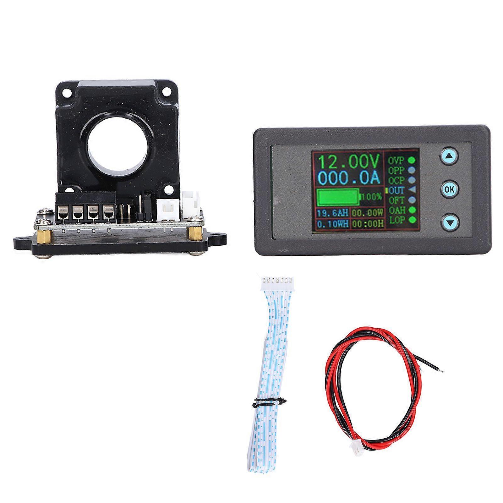 Volt Meter Current Tester Capacity Power Detector Digital Display Relay Control 9610S