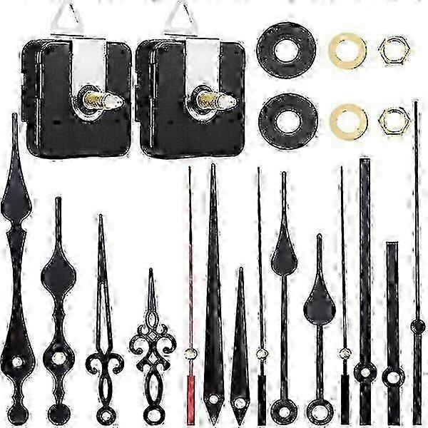 DIY Quartz Durable Clock Pointer Set, 5 Styles, Compatible with Decoration & Repair