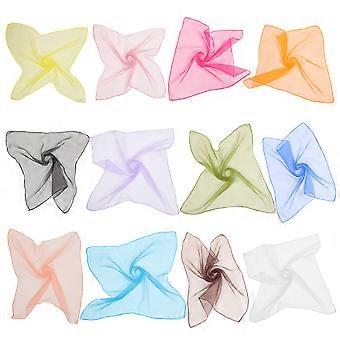 Dance Scarves Kids Performance Show Movement Scarves 60Pcs Assorted Color