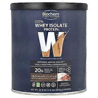 Biochem, 100% Proteína Isolada do Soro do Leite, Chocolate, 878 g (1,9 lb)