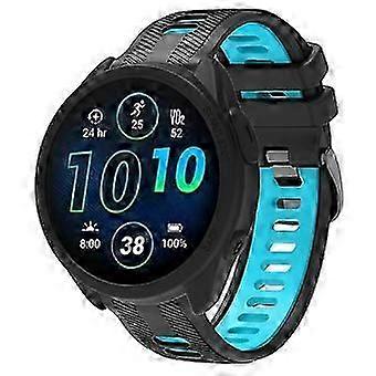 Compatible For Garmin Forerunner 965 Watch Case Soft Silicone Hollow Watch Frame Cover New Arrival S06