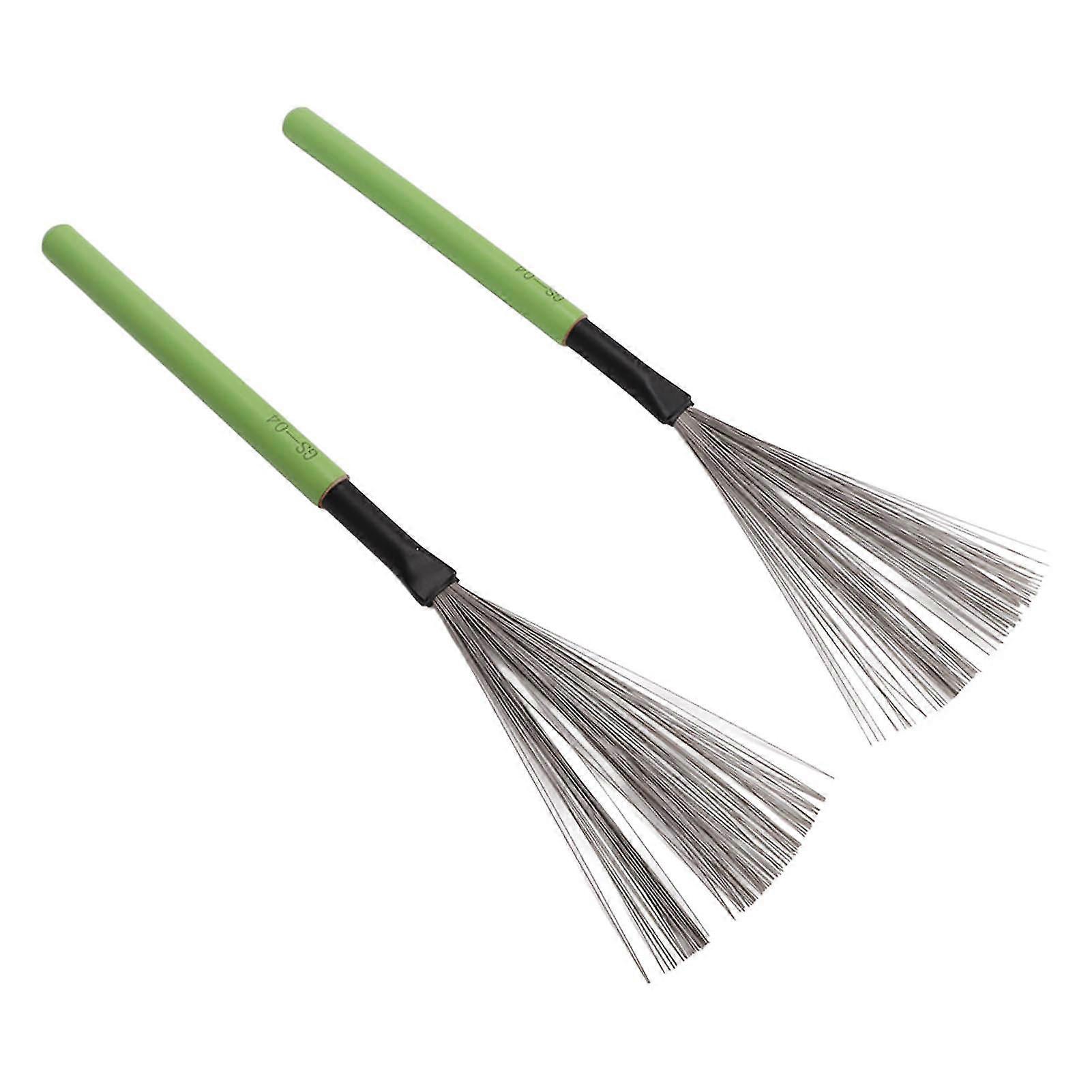 Steel Wire Drum Brush Maple Handle