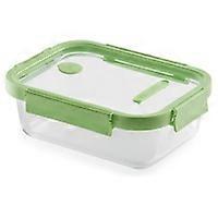 Rectangular glass container 1.520 ml 1 unit