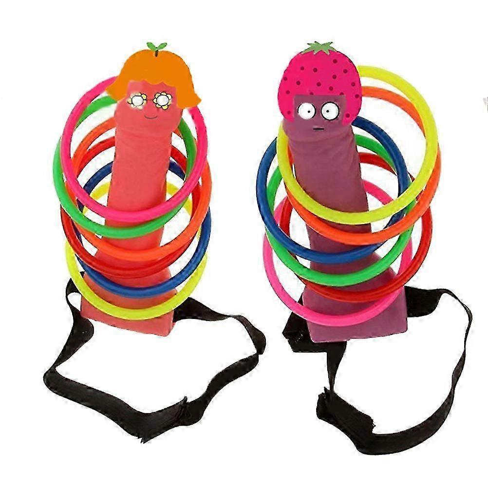 Stretchable Hen Night Ring Toss Game