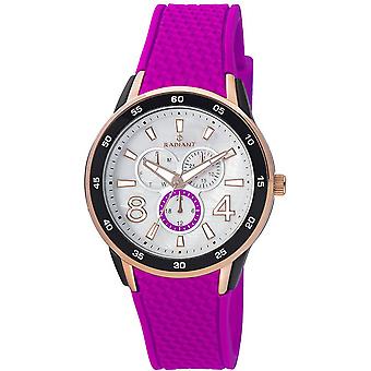 Stralende nieuwe Candy Quartz analoge vrouw horloge met RA246603 siliconen armband