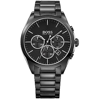Hugo boss onyx reloj para Hombre Analógico de Cuarzo con brazalete de Acero inoxidable 1513365