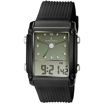 Radiant new happy watch for Unisex Digital Quartz with Silicone Bracelet RA126601