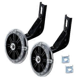 Flash Training Wheels for Kids Bikes - Universal Stabilisers for 14Inch Children'S Bicycles-SNNGV