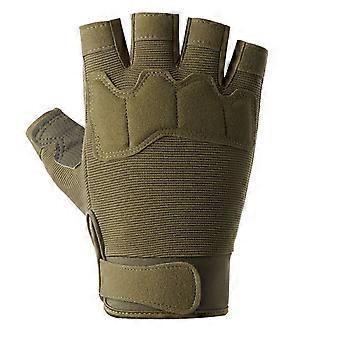 Tactical Breathable Lightweight Fingerless Gloves for Outdoor Activities