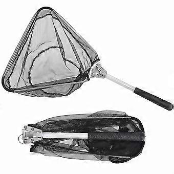 Opvouwbaar schepnet 53 cm, telescopisch nylon visnet voor karper en forel
