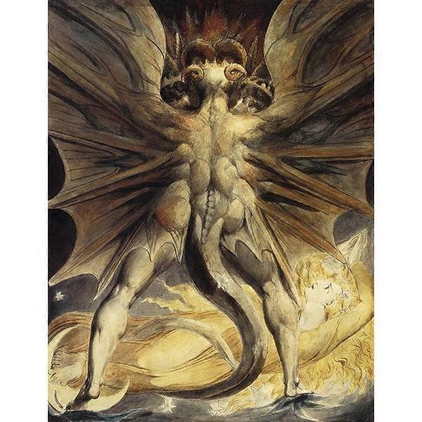 William Blake's Tapestry Red Dragon
