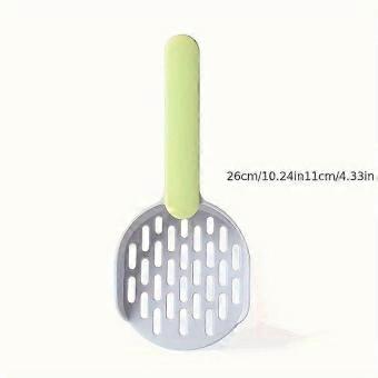 Ergonomic Slotted Cat Litter Scoop