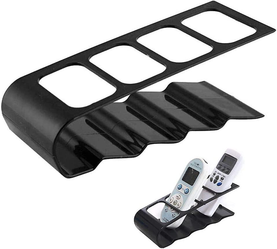 Remote Control Storage Rack,Desktop Organizer with 4 Compartment Remote Control Storage Rack for TV