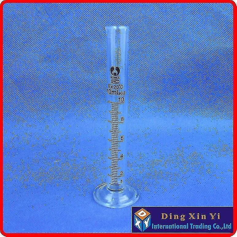 (4 Pieces/lot) 10ml Graduated Cylinder,glass Graduate Glass Measuring Cylinder,measuring Graduates