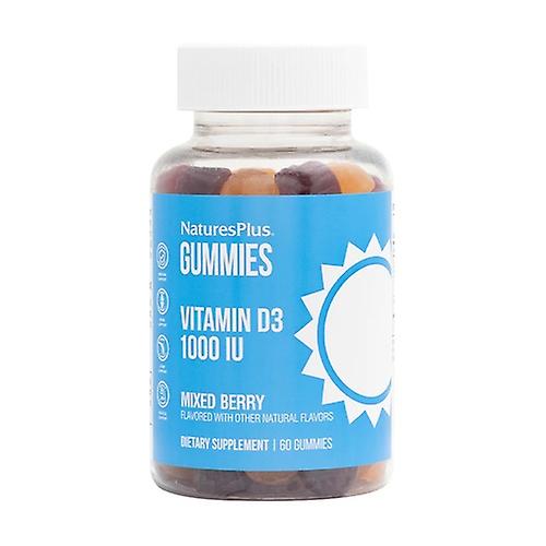 Gummies Vitamin D3 1000IU 60 Jelly beans