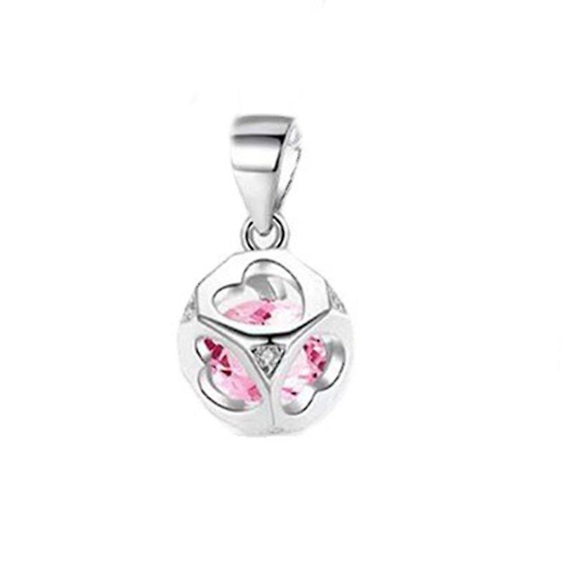 999 قلادة الجنين الفضية قلادة أنثى