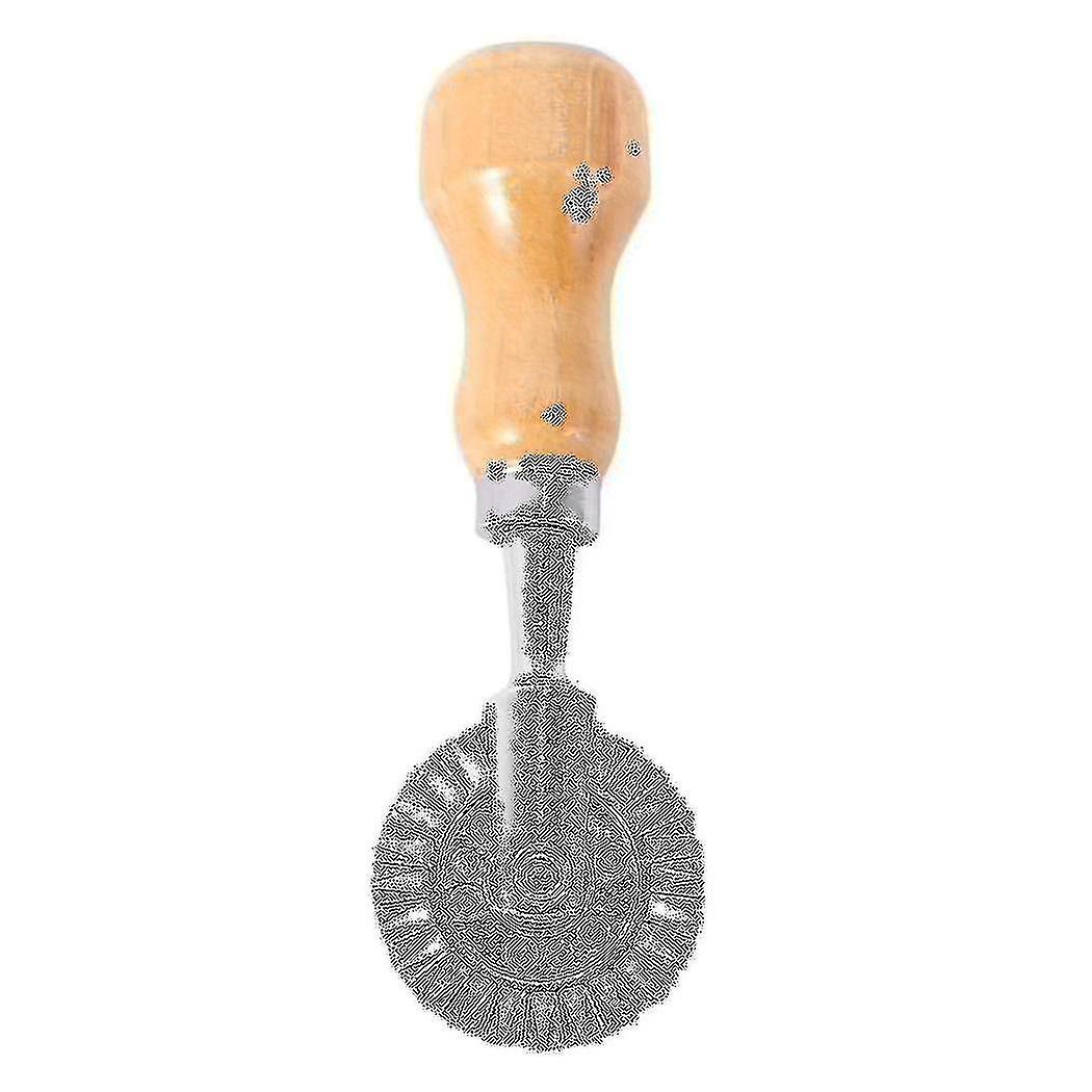 MASTER FENG Stampo Ravioli, Stampo con Manico in Legno e Bordo Scanalato Pressa per Pasta Attacco da Cucina con Rotella Tagliapasta - 3 Set
