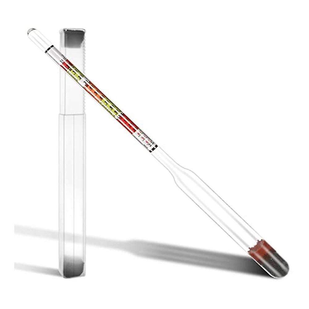 Home Wine Hydrometer, Triple Scale Hydrometer For Homemade Wine, Beer And Mead, Abv Tester Alcohol For Winemaking