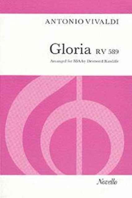 Gloria Rv589 Ssa Sheet music Book