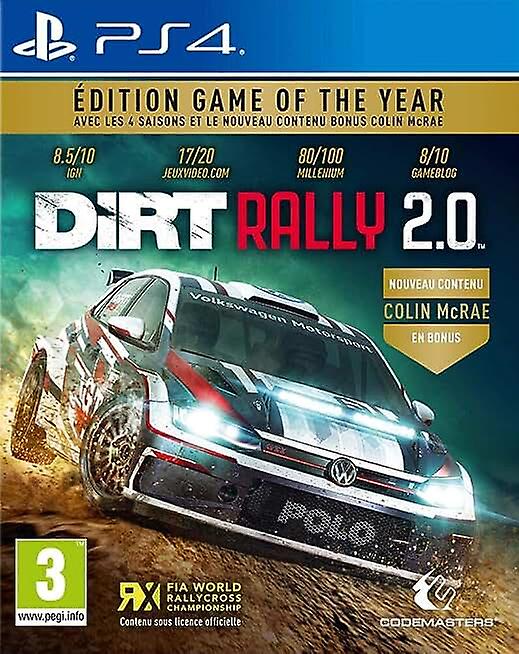 Dirt Rally 2.0 - Game Of The Year Edition PS4 - New & Sealed