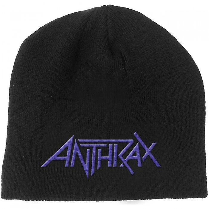 Anthrax Unisex Adult Logo Beanie
