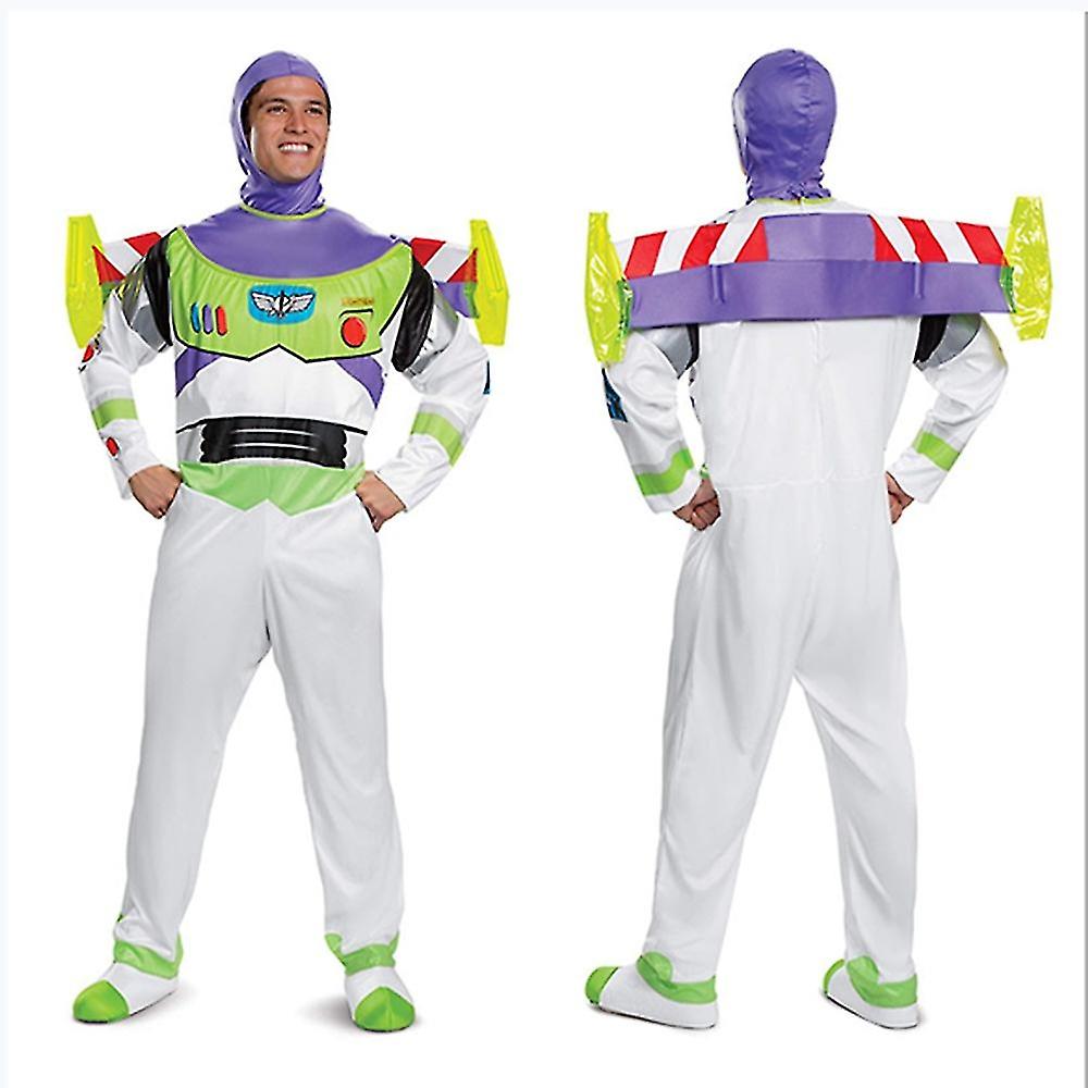 ハロウィン トイストーリー バズ ライトイヤー コスプレ コスチューム 漫画 人形 ステージパフォーマンス ボディスーツ 大人 Co