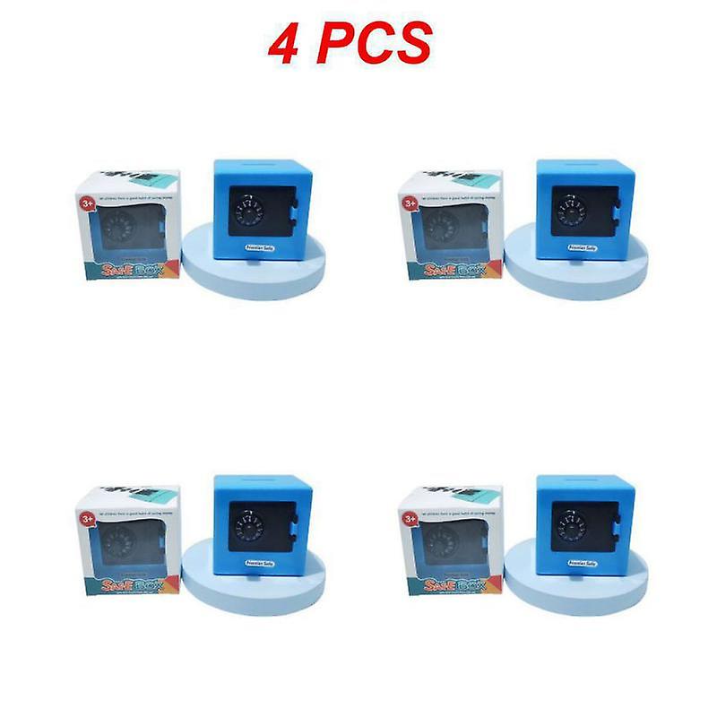 1~10pcs Creative Cartoon Money Boxes Atm Rotating Password Piggy Bank Mini Kids Coin Saving Piggy Deposit Safe Box With