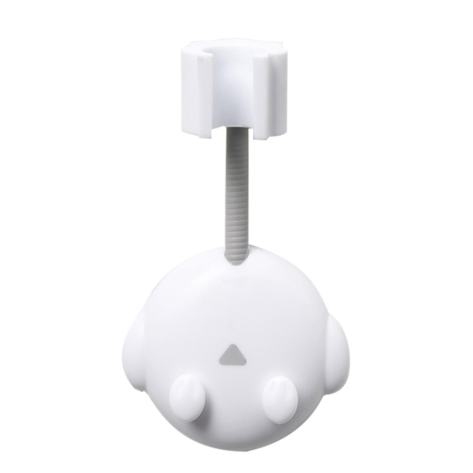 Shower Head Holder Adjustable Showerhead Bracket Multifunctional Wall Mounted Shower HolderWhite