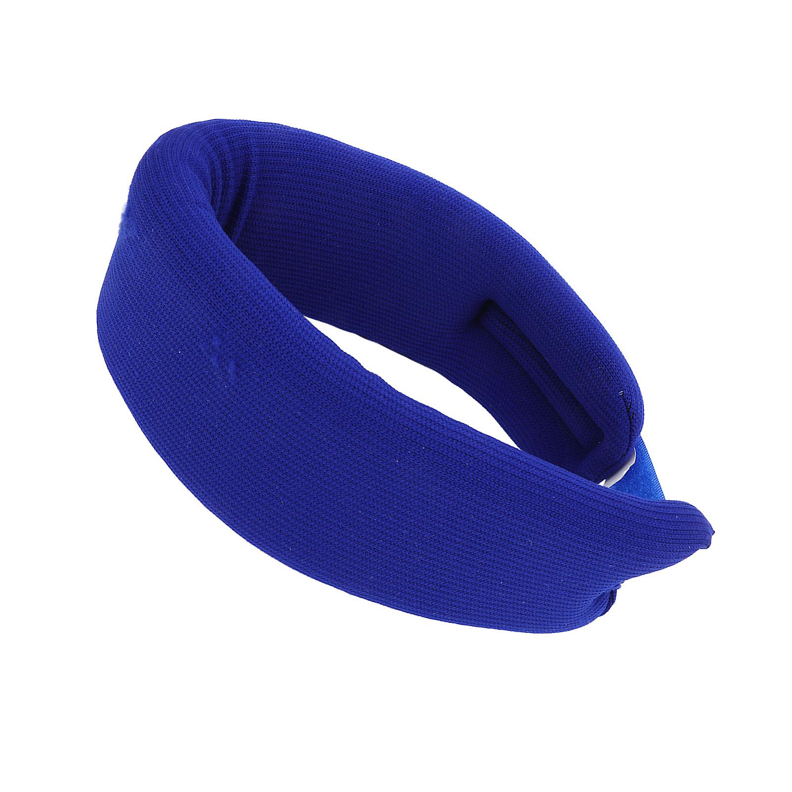 Neck Support Brace Adjustable Neck Cervical Support Brace for Neck Pain Pressure Soft Cervical Collar for Home Dark Blue L