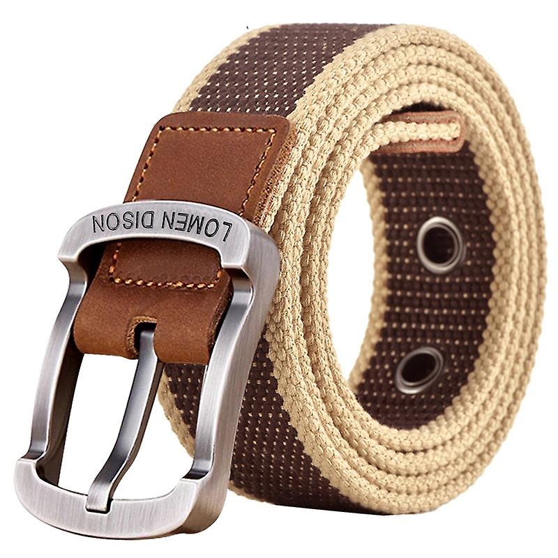 Breathable Canvas Web Belts Men Casual Belt Style 1