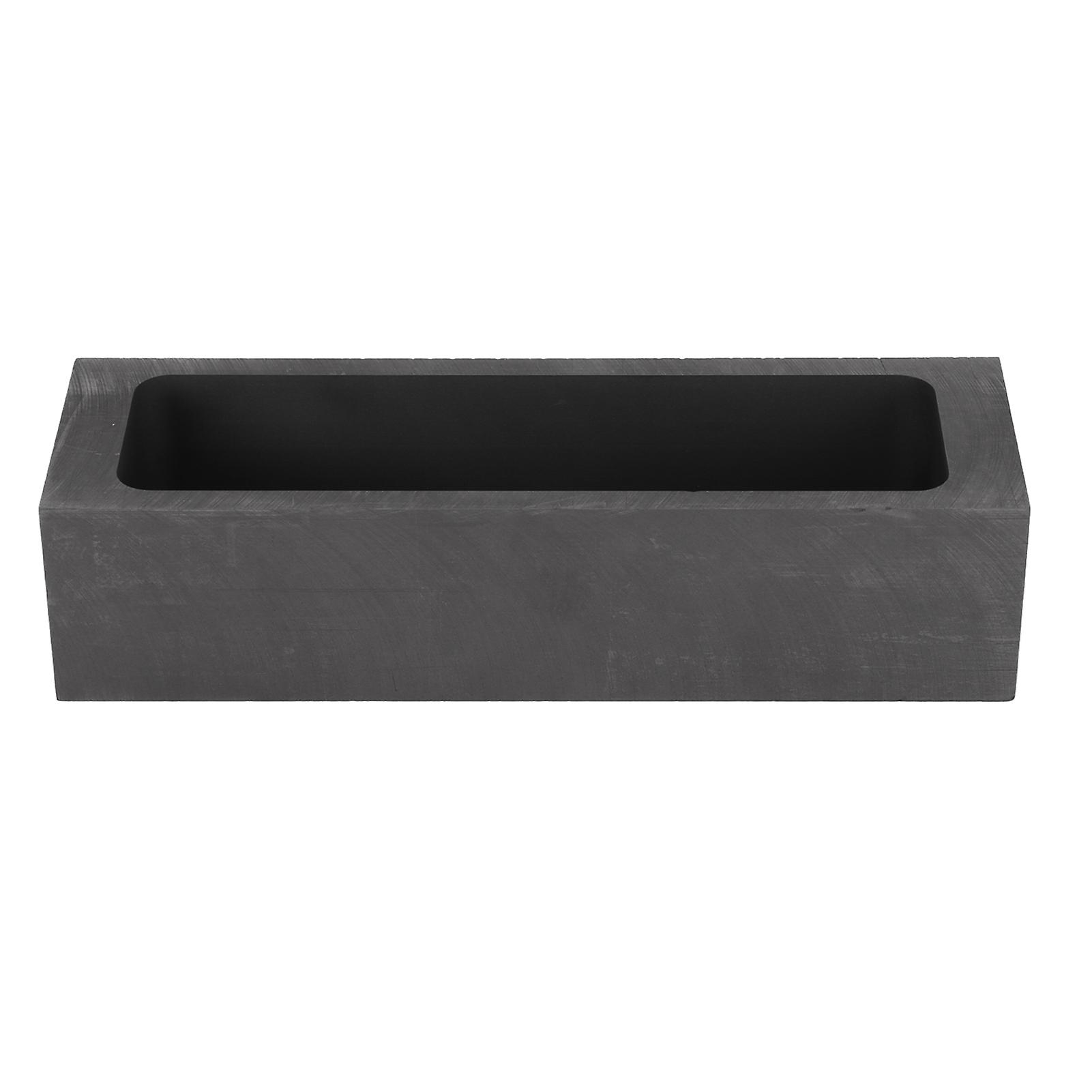 75ml Graphite Ingot Mold Rectangular Graphite Mold for Metals Melting Casting Refining 