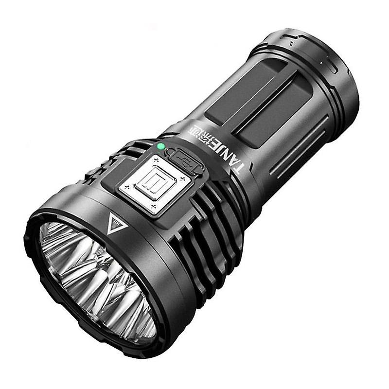 Super Bright 12000000LM Torch 8 LED Flashlight USB Rechargeable Tactical