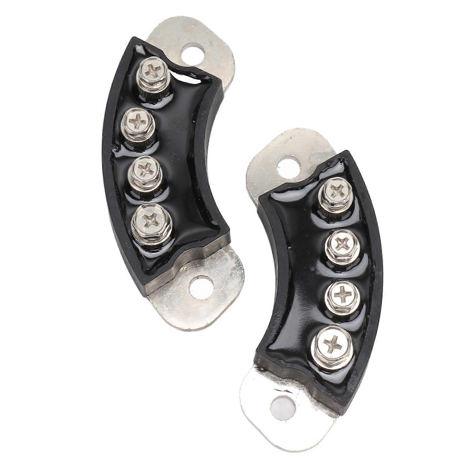 1 Pair 4 Terminals Generator Rectifier Semiarc Rotating Rectifier Bridge Module for Current Adjustment 