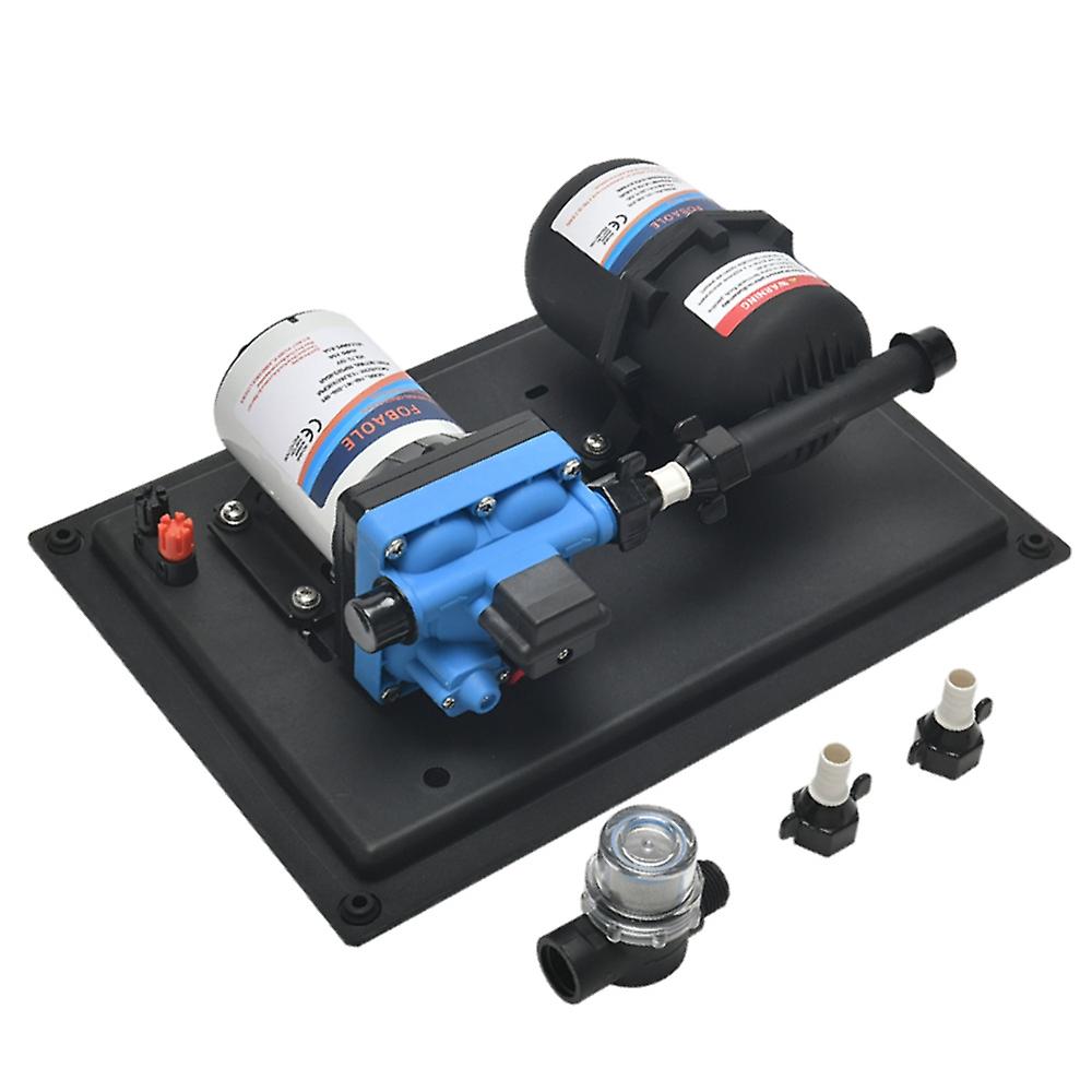 RV Water Pump DC 12V 3.5GPM 13.5L/Min 45PSI Fresh Water Diaphragm Pump Built in On Demand Pressure S