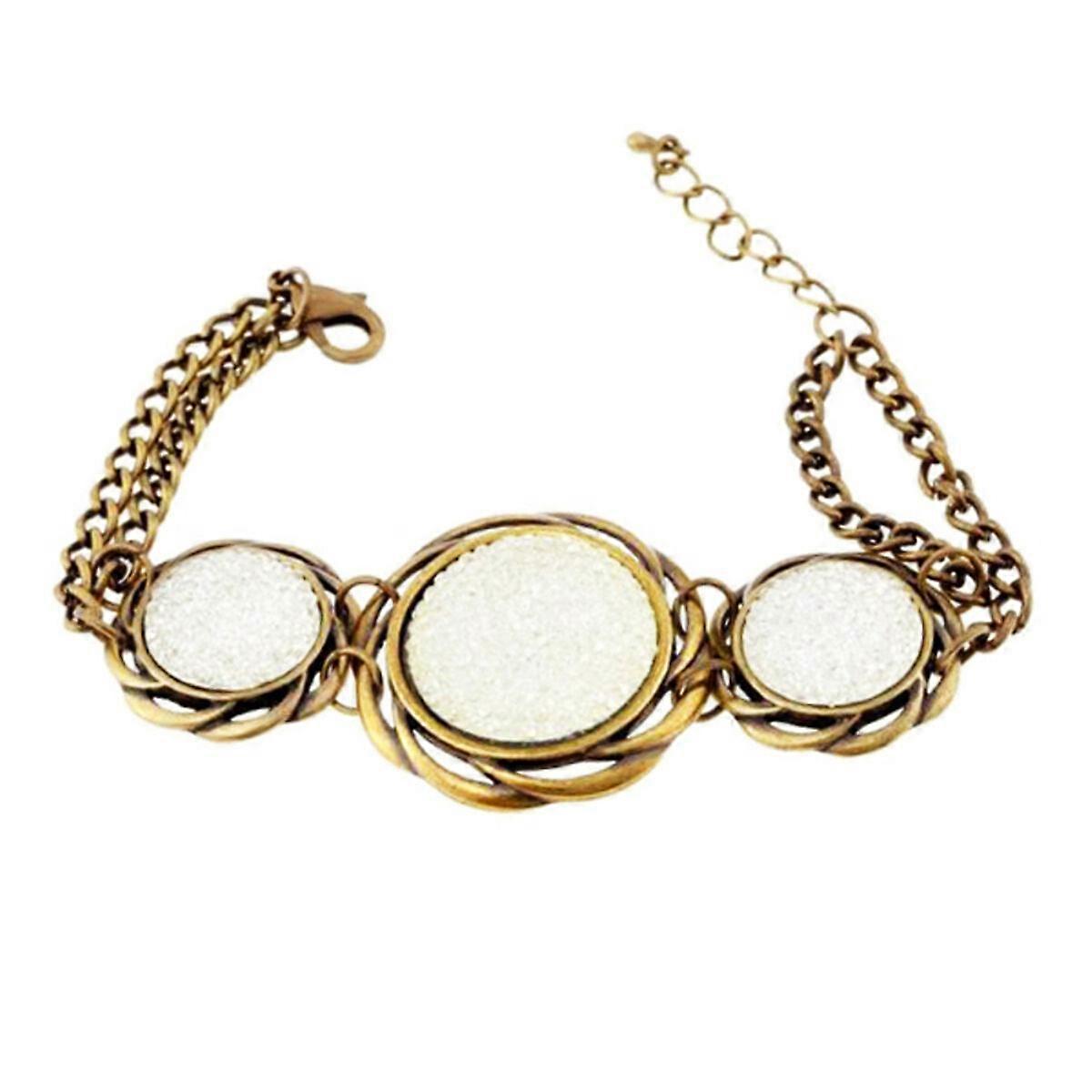 Women's Bangle Cristian Lay 437080 Gold White (19 cm)