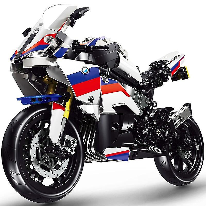 Technical Moc Ideas Famous Race Motorcycle Model Building Blocks