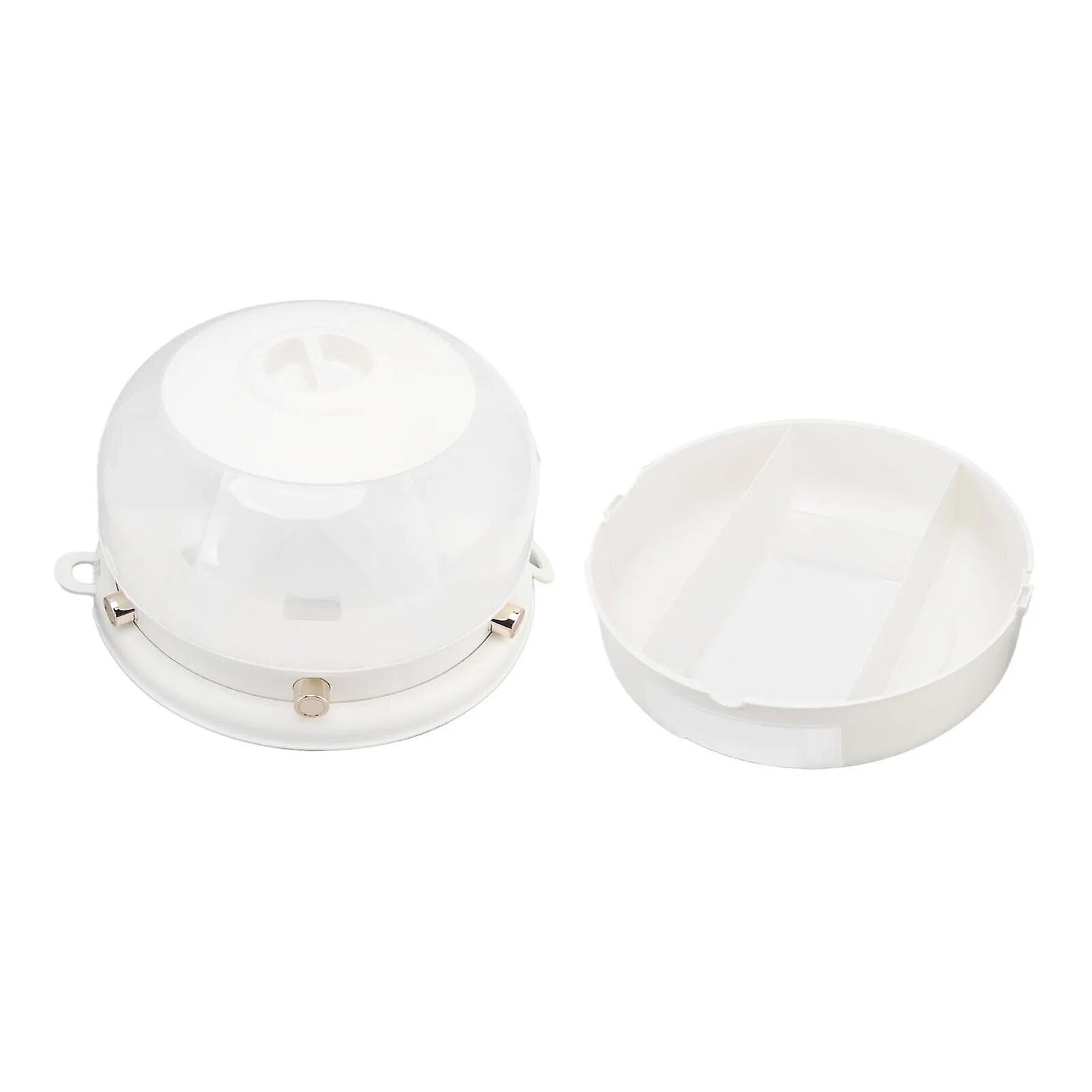 Rotary Grain Dispenser Space Saving PP Grain Storage Container 6 Grids for Home~8881