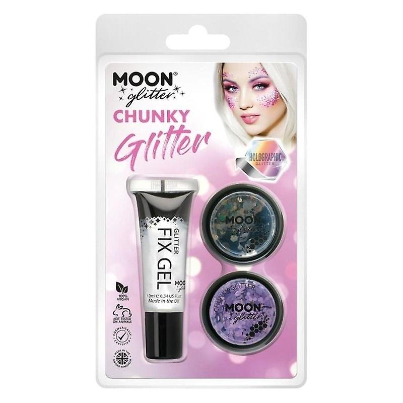 Moon Glitter Holographic Chunky G04724