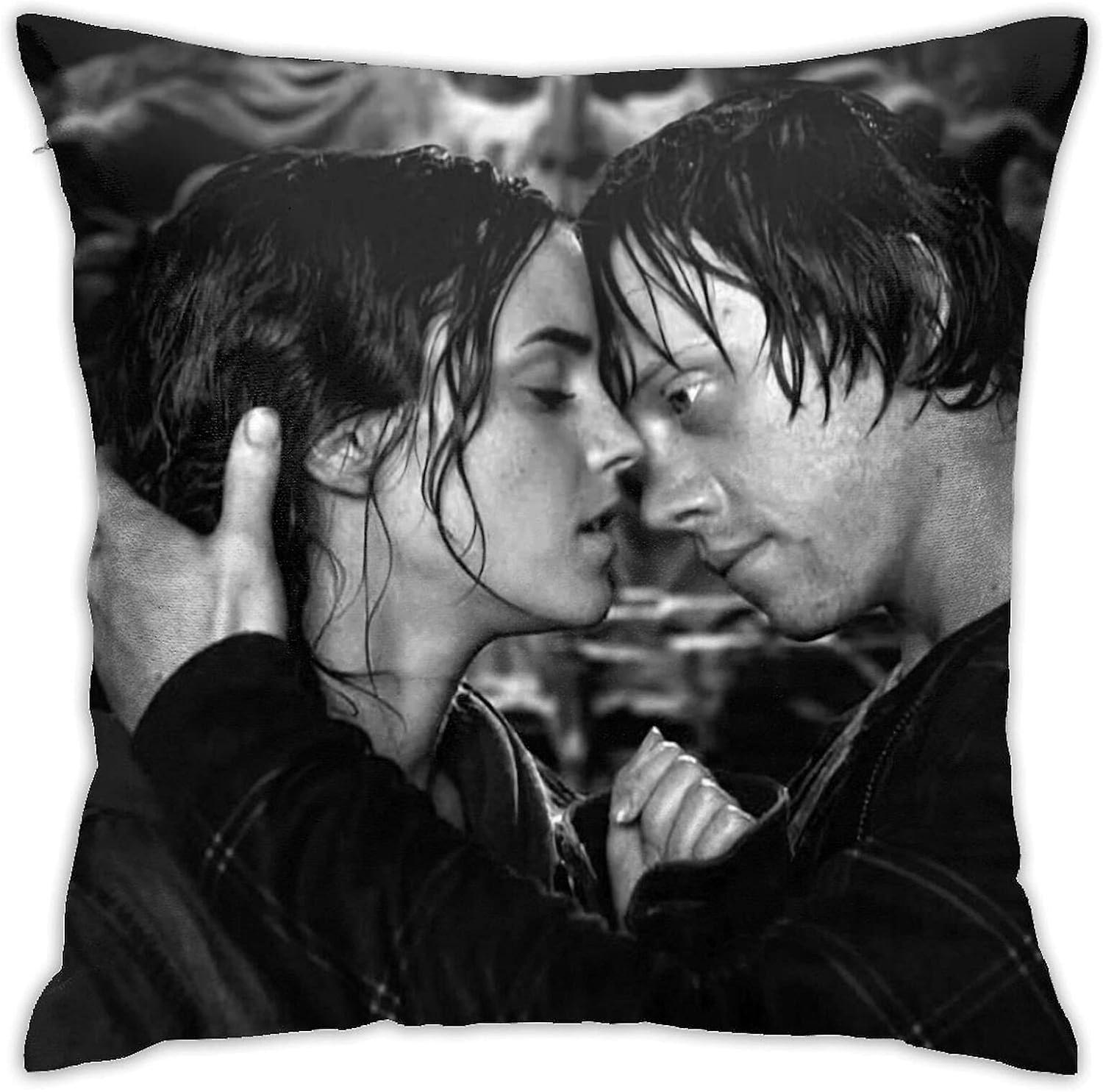 ルパートグリント枕カバー両面印刷スロー枕カバーソフトクッションカバー寮の装飾リビングルーム寝室の枕カバー(H-812)