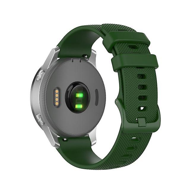 Replacement watch strap for Garmintaille 18 mm Green