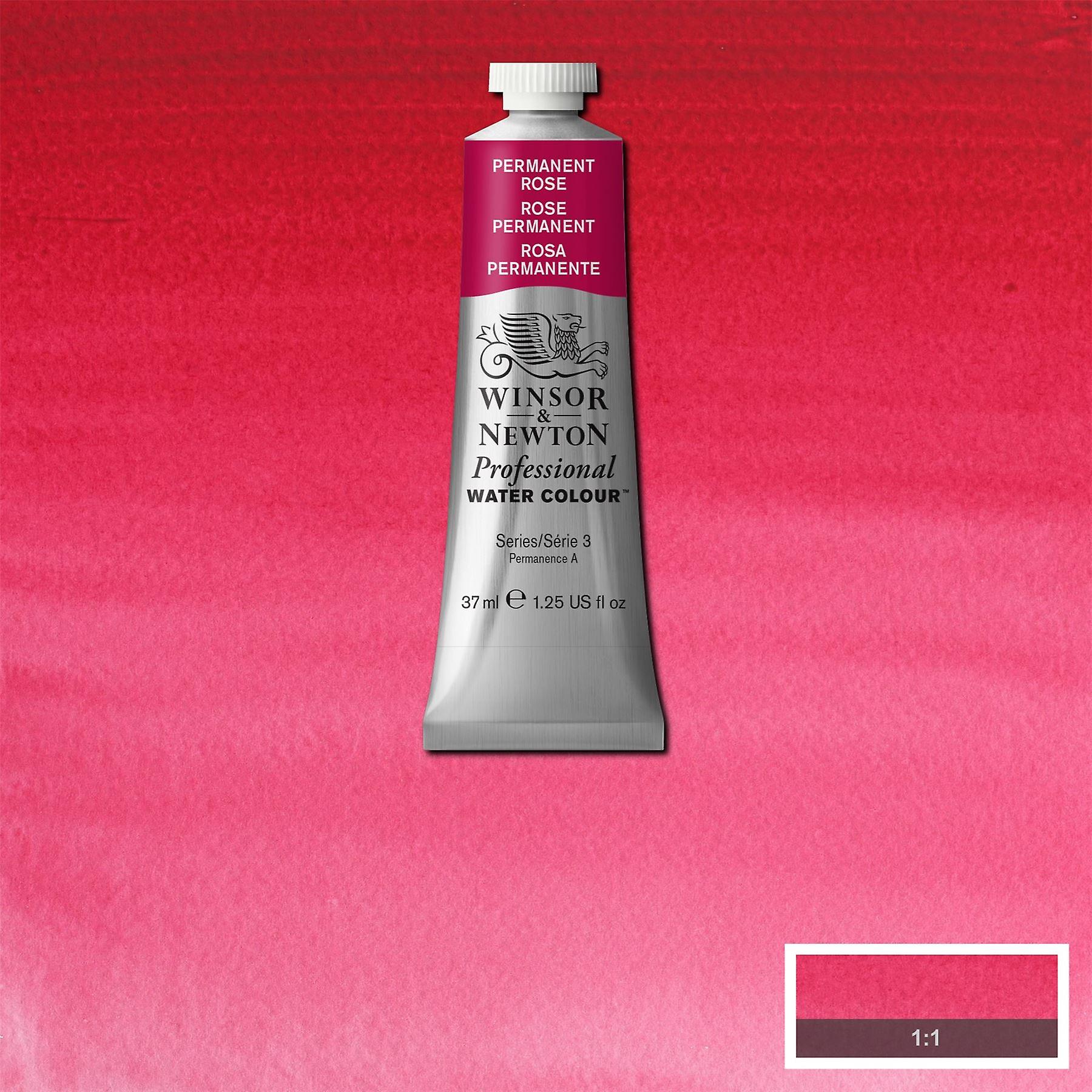 Winsor & Newton Professional Water Colour - Permanent Rose - 37ml